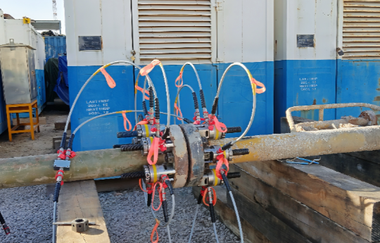 海底螺栓拉伸器 石油管道螺栓紧固